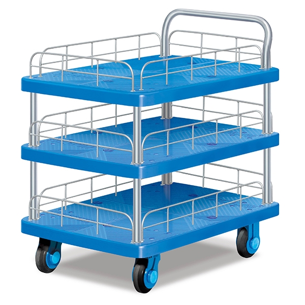 三層單扶手超靜護欄車 三層單扶手超靜護欄車